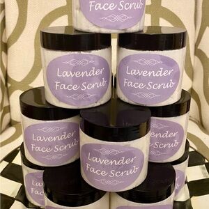 6 oz LAVENDER 🛍️ FACE & BODY ALL NATURAL SAFE REJUVENATING SCRUB